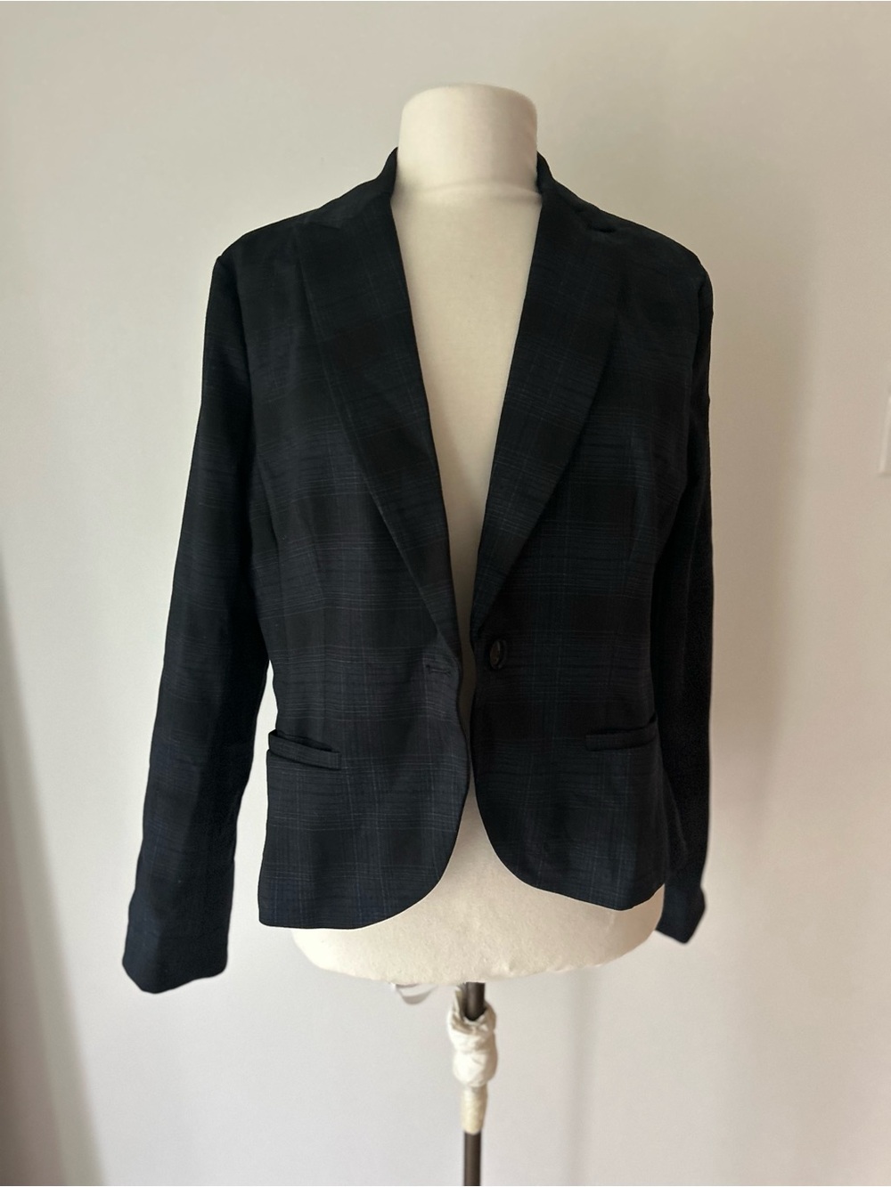 Charcol plaid Blazer